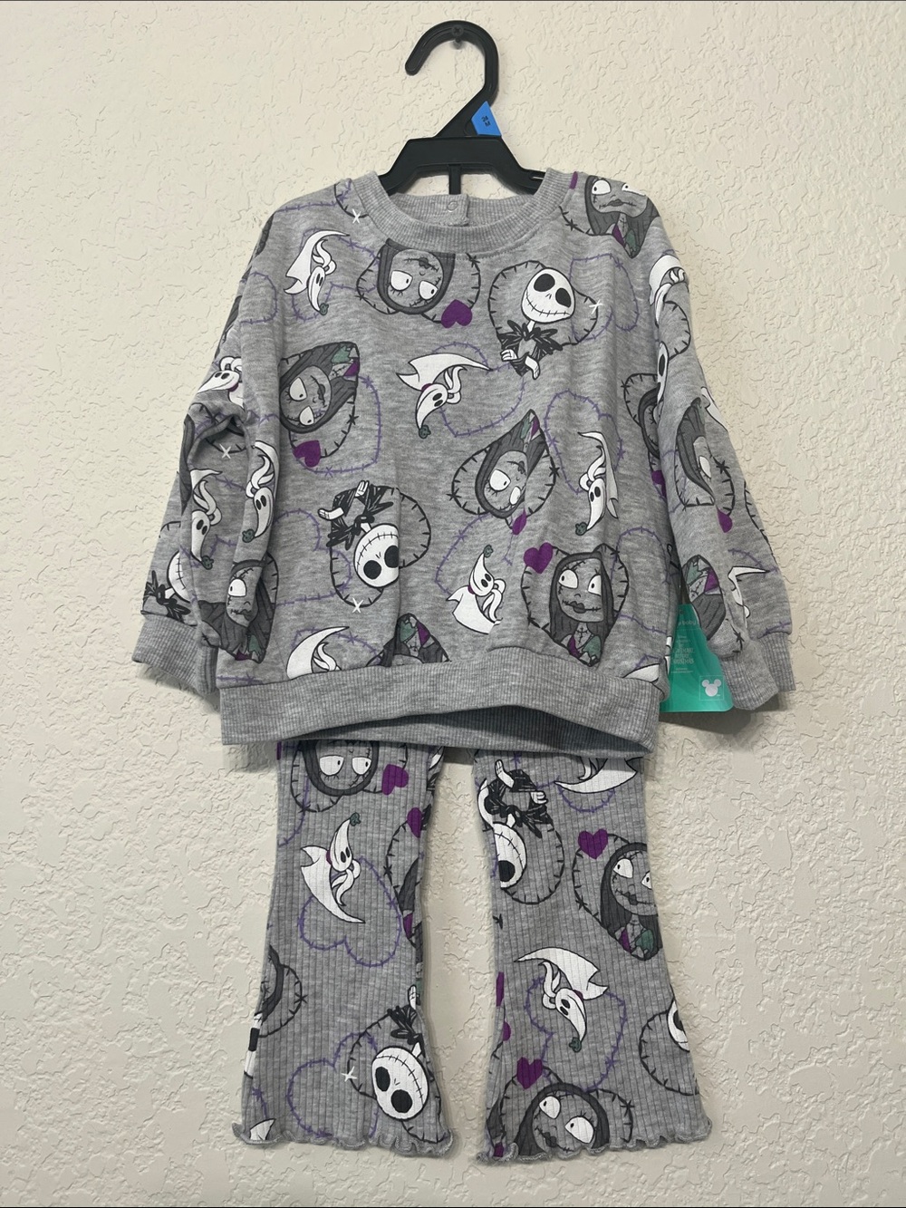 Disney The Nightmare Before Christmas Toddler Girl 24 Months Matching Set